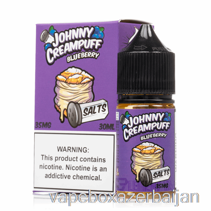 Vape Azerbaijan Blueberry - Johnny Creampuff Salts- 30mL 35mg